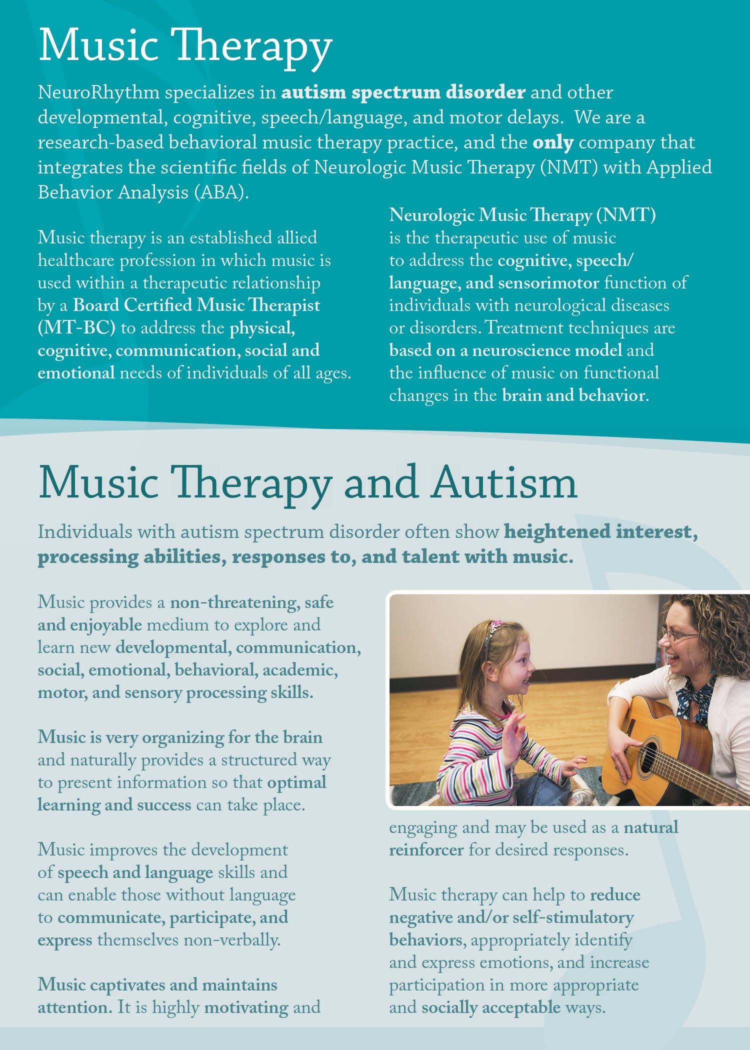 case study music therapy autism